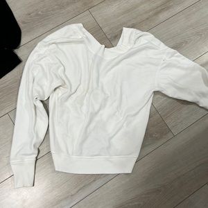 Aerie cross back sweater top